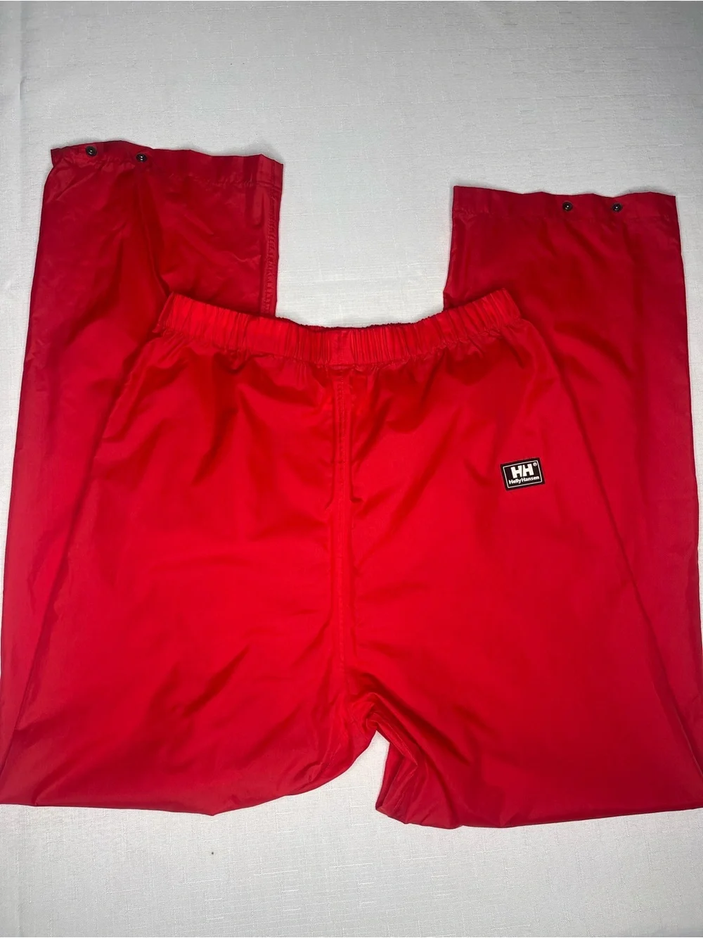 Helly Hansen Red Nylon Classic Logo Pants (Large) - Picture 4 of 8